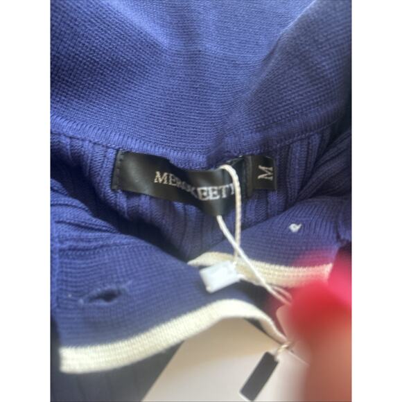 MEROKEETY Women's V Neck Ribbed Knit Maxi Dress Button Short Sleeve Slim Fit~M - Picture 7 of 13